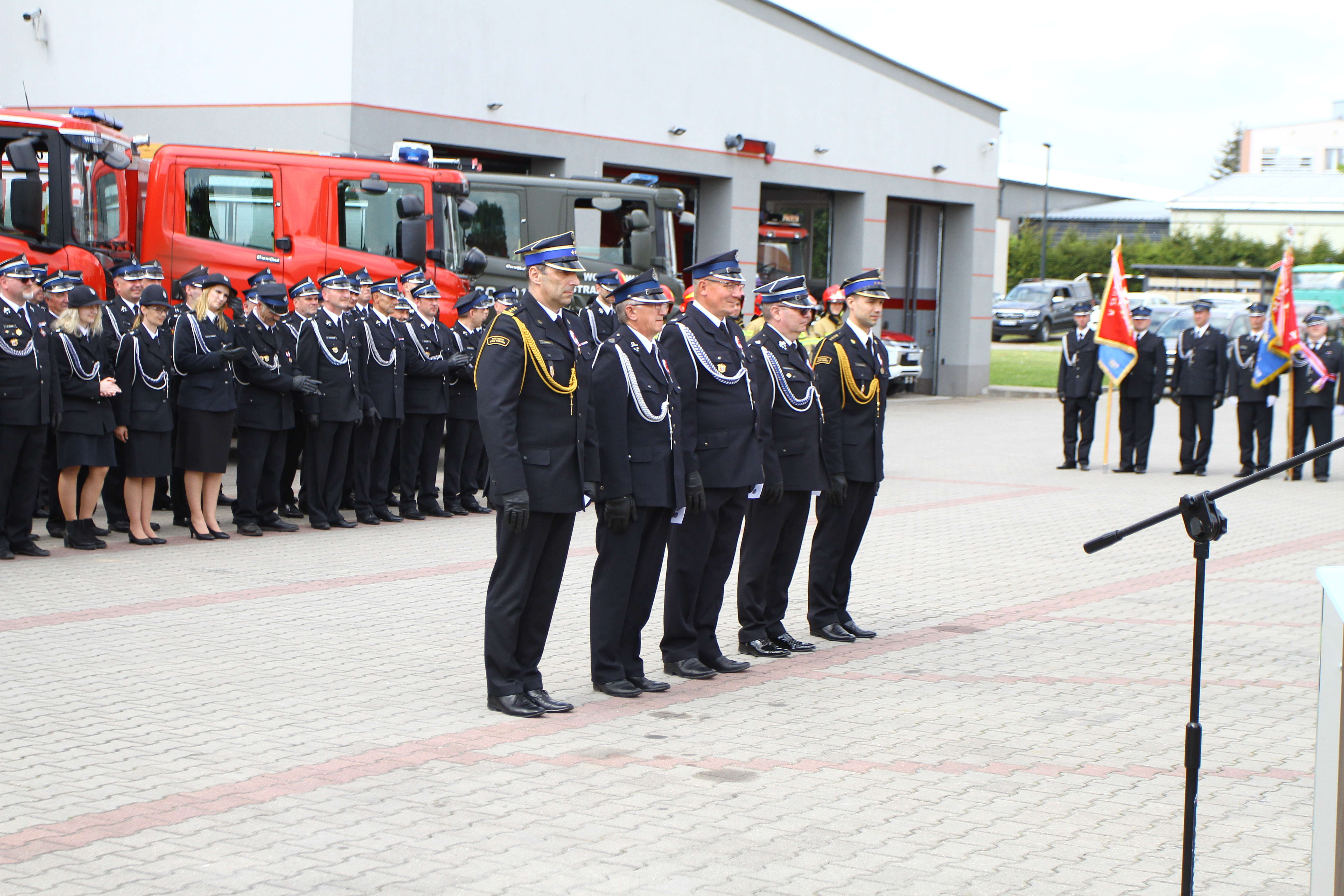 Ilustracja do informacji: Wójt Gminy Bartoszyce odznaczony za Zasługi Dla Pożarnictwa.