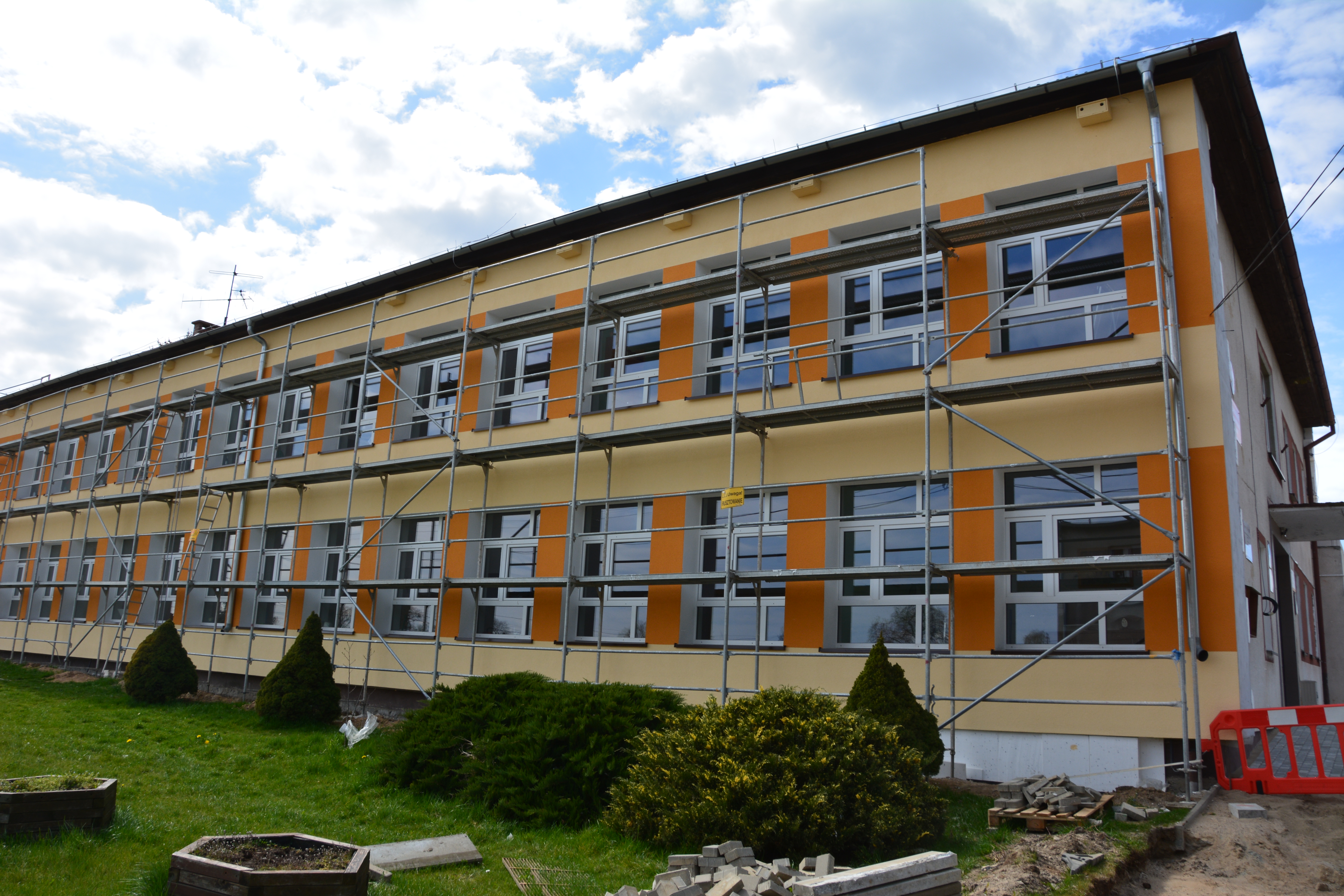 Ilustracja do informacji: Termomodernizacja Szkoły Podstawowej w Galinach 