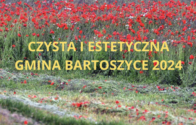 Ilustracja do informacji: Konkurs - Czysta i estetyczna Gmina Bartoszyce